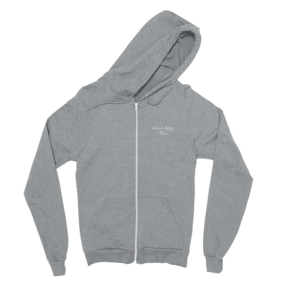 Deluxe Hippy Organic Zip Hood